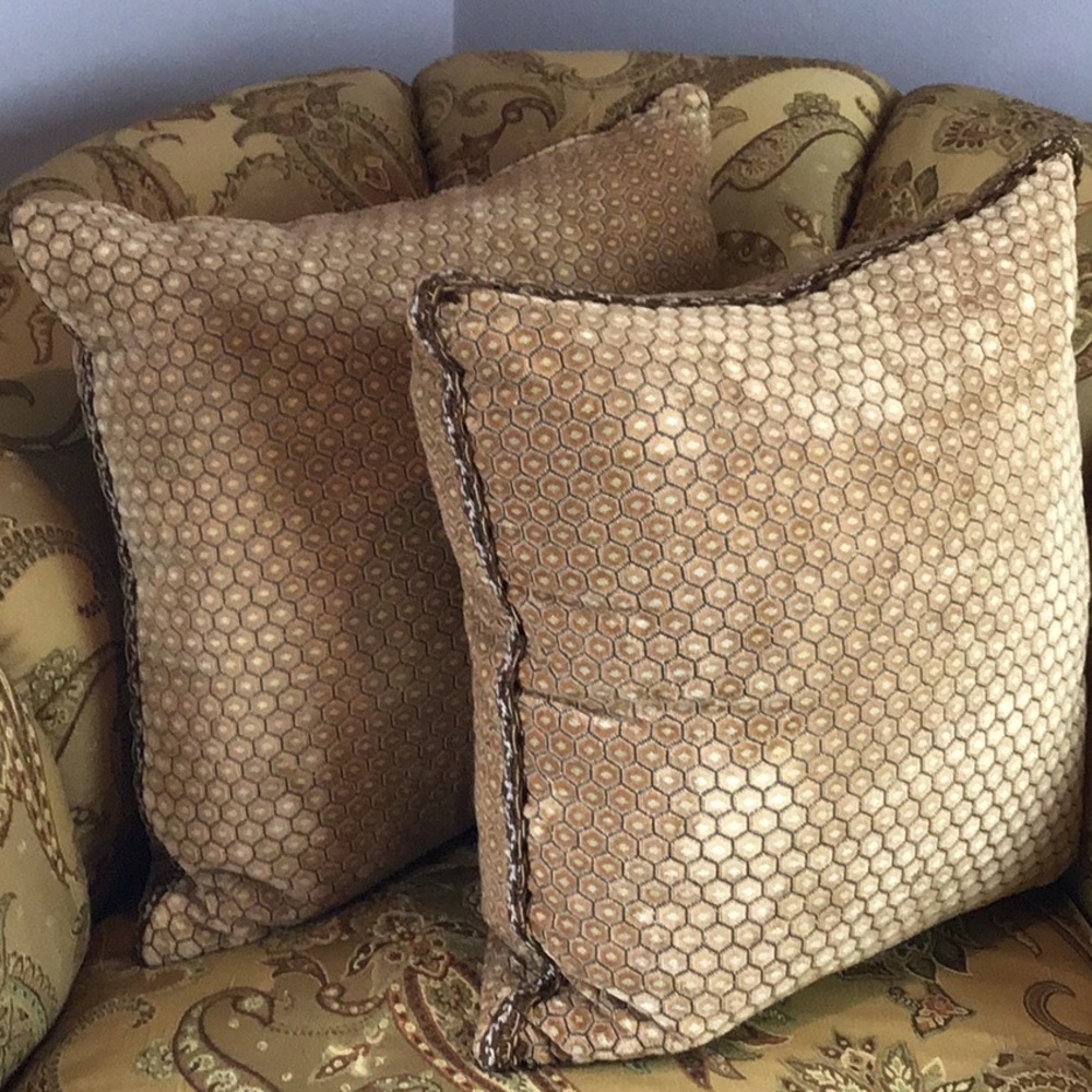 Designer Pillows Chenille
